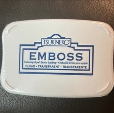 Clear Embossing Ink Stamp Pads