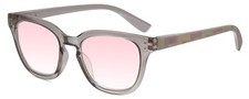 Calabria R860 FL 41 Reading Glasses 0.75 Grey Crystal Blue Pink Fluorescent Lig