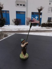 Wendt & K&uuml;hn Engel Junge mit Blume um 1930
