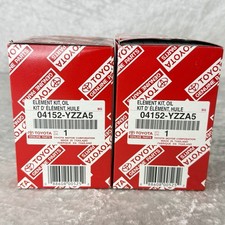 Set of 2 Toyota OEM Oil Filter Kit - 04152-YZZA5 - New