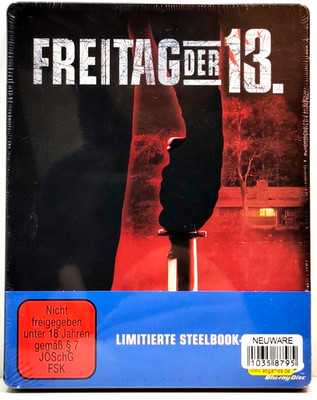 Freitag der 13. / BluRay Disc / Limitierte Steelbook Edition / USK18 / NEU OVP