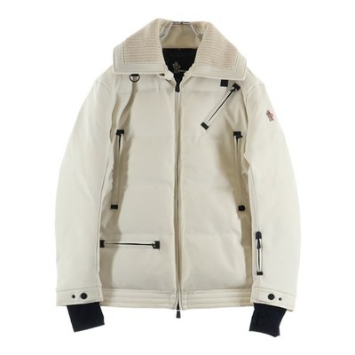 Moncler 17aw Courmayur Cool Myur Knit Switched Zip-up Down Jacket Used 941c9a4c9