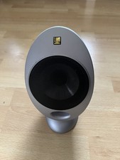 KEF SP3375 Egg speaker on adjustable silver stand
