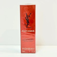 Yves Saint Laurent POUR HOMME 50ml 1.7oz EDT Spray Vintage Formula Discontinued