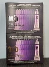 2 Urban Decay Original Eyeshadow Primer Potion Sample Size .06oz Each NIB