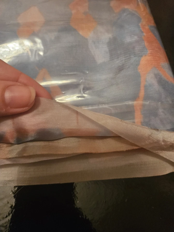 Fabric Lightweight Chiffon Polyester Non Stretch 3 Yard 56" Wide New - Image 3 of 4