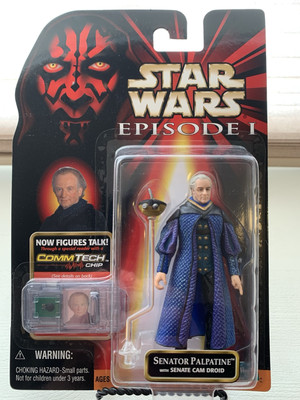 Hasbro Senator Palpatine With Senate Cam Droid Action Figure