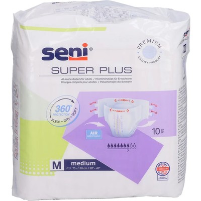 Seni Super Plus Inkontinenzslip m 10St - 01405578