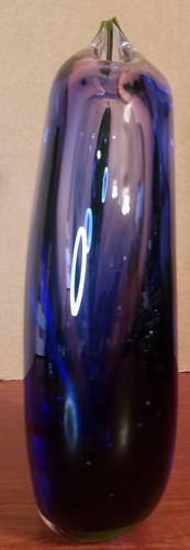Fifth Avenue Crystal glass Sommerso Tear drop Multicolor vase - Picture 4 of 7