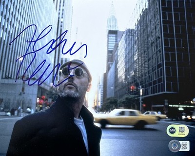 Jean Reno signiertes 10x8 Foto ACG COA AG25926 + Beckett COA