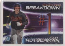 2019 Bowman Draft Chrome Scouts Pick Breakdown Adley Rutschman #BSB-AR 00jz