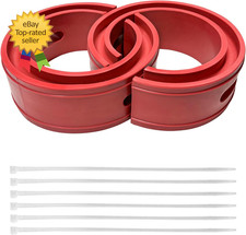 2 PCS Rubber Coil Spring Spacer for Car Heavy Duty Front Rear Spacer Booster