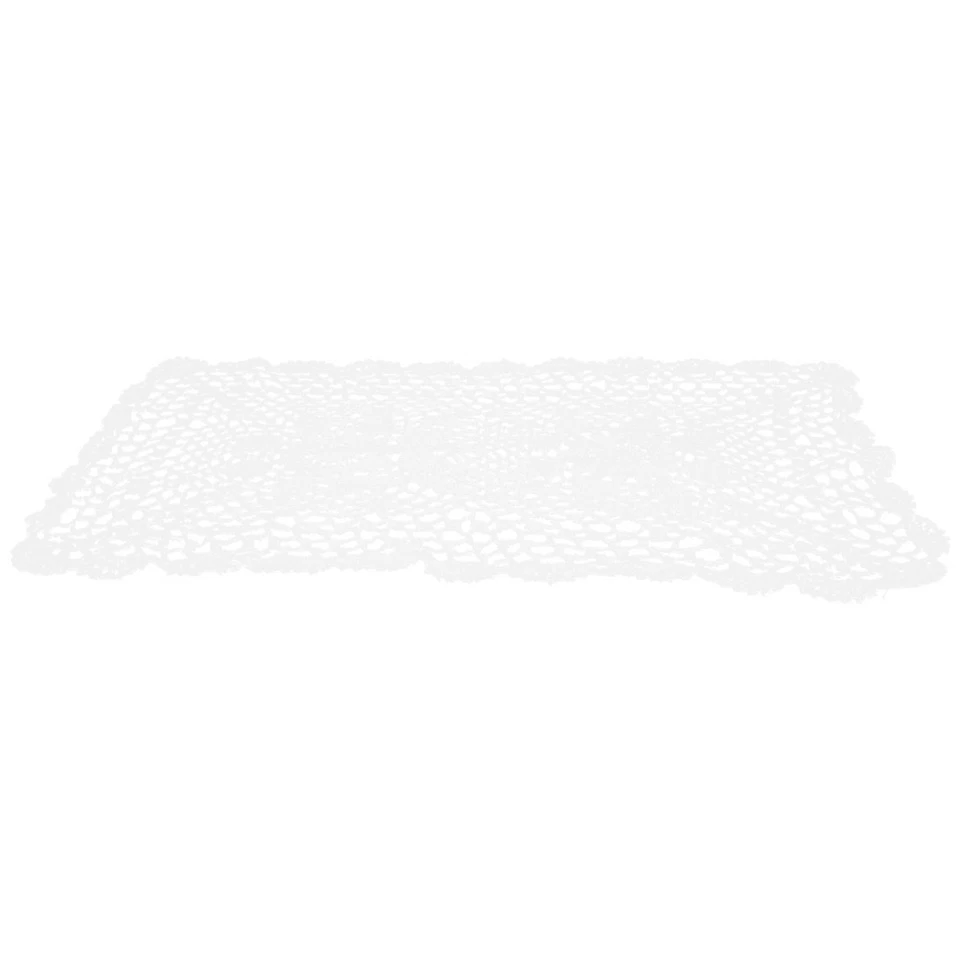  Wedding Table Decor Crochet Handmade Lace Placemats Party Delicate