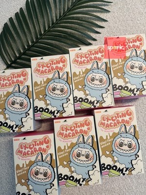 *USA* AUTHENTIC POP MART LABUBU MONSTERS EXCITING MACARON (VINYL FACE BLIND BOX)