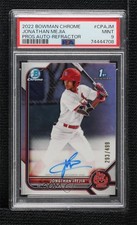 2022 Bowman Chrome Prospect Refractor 293/499 Jonathan Mejia PSA 9 MINT Auto yj0