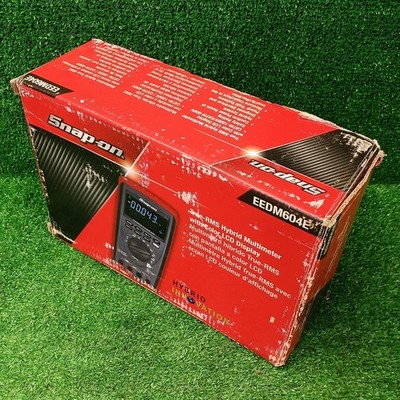 Snap-On EEDM604E Digital Multimeter with Color LCD Display