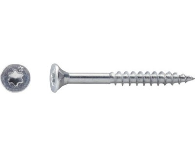 JD Plus Universalschraube Senkkopf m. I-Stern 6x70 mm galv. verzinkt 200 Stück