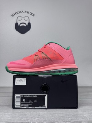 Size 8 - Nike 2013 Air Max LeBron 10 Low “Watermelon”579765-801