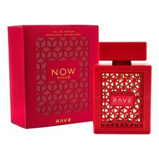 Now Rouge Rave by Lattafa perfume for unisex EDP 3.3 / 3.4 oz New in Box