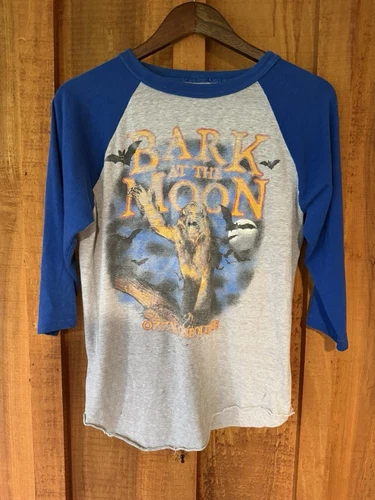 Ozzy Osbourne Bark at the Moon US Tour 84 Vintage Double-Sid Vintage vintage concert t-shirt, vintage, single stitch, B+ condition
