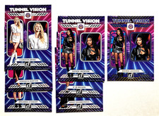 2025 Donruss WNBA Tunnel Vision Insert Lot of  7: JACKSON Press Proof / BRINK +