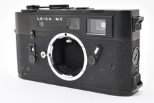 Late 3 Lug [Almost MINT] Leica M5 Rangefinder Film Camera Black Body From JAPAN