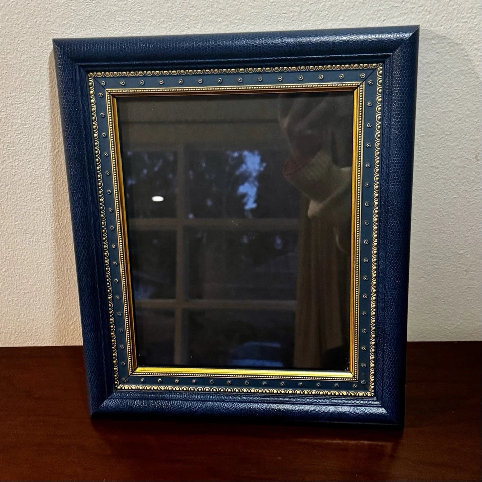 Marco de cuero en relieve Malden Intl Designs Viva Roma fino diseño italiano 8x10 Foto 2 de 4