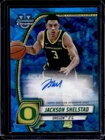 2024 Bowman Chrome University Sapphire Basketball Jackson Shelstad #77