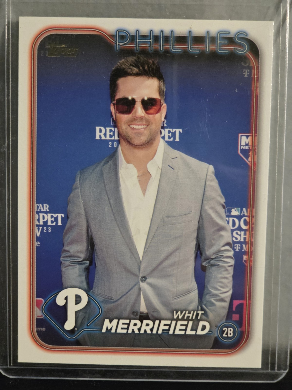 Whit Merrifield 2024 Topps Baseball Golden Mirror Image Variations #661 SSP