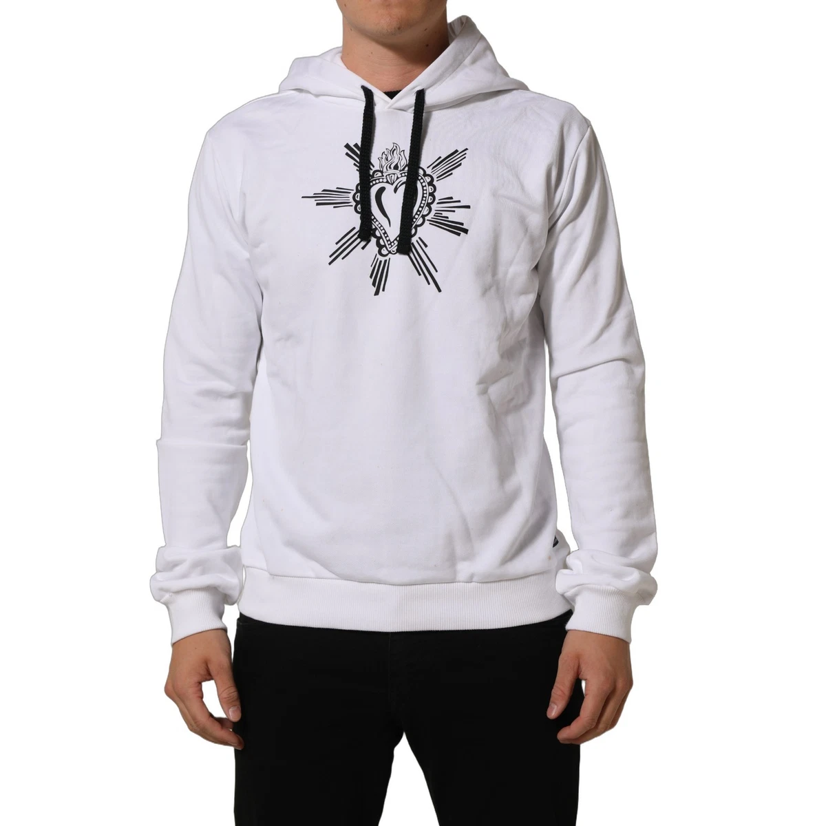 Dolce&Gabbana Crew Neck White Sweaters for Men for sale | eBay