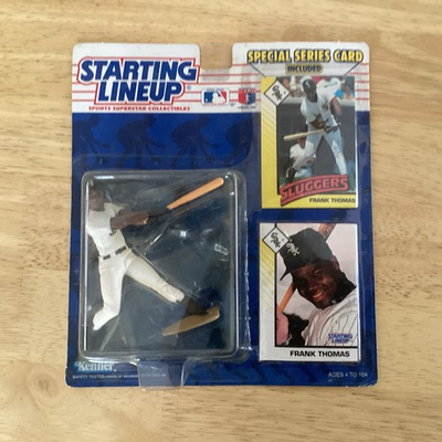 #ad FRANK THOMAS 1993 Starting Lineup Action Figure Chicago White Sox HOF NIB $9.85