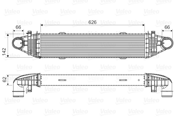 Valeo LadeluftküHler Ladeluft Llk FüR Mercedes-Benz C-Klasse T-Model S204 W204-image