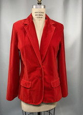 Vintage Red Women s Blazer Jacket SIZE 13/14 ...