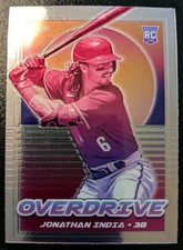 2021 Panini Chronicles Baseball Jonathan India Overdrive Rookie #24 Reds