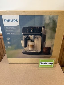 NIB Philippes 5500 Series Machine Espresso entièrement automatique avec LatteGo