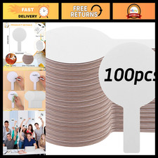 100-Pack Double-Sided Dry Erase Answer Paddles  Whiteboard Classroom Tools