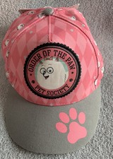 NWT Secret Life of Pets Gidget Snapback Girls Hat Pink Cap All over Pattern OSFM
