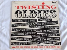NIGHT OWLS Twisting The Oldies Valmor LP 79 Excellent Condition