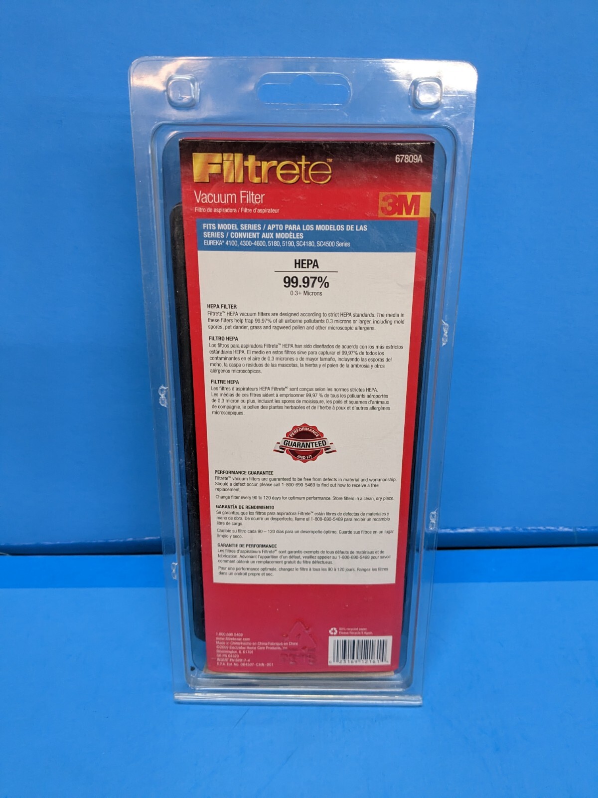 Filtrete Eureka HF9 HEPA Vacuum Filter, 1 Pack 3M eBay