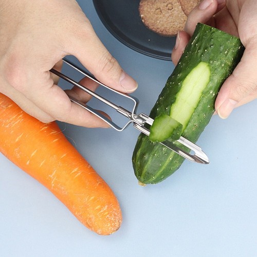 Stainless Steel Vegetable Peelers Set of 2 16 cm Rust resistant Blades - Picture 6 of 24