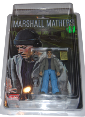 EMINEM Marshall Mathers Shady CON signed Action Figure SLIM