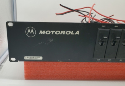 Motorola 0185502U7 10-Circuit Breaker Distribution Panel, Airpax & Marathon