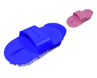 Derby Originals Horse Grooming Plastic Bathing Curry Comb Mud Removal