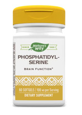 Nature's Way Phosphatidylserine Brain function 60 Softgels FRESH