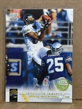 Keenan McCardell 2001 Pacific Extreme LTD Gold Holofoil Sparkle #210 (#8/24) SP
