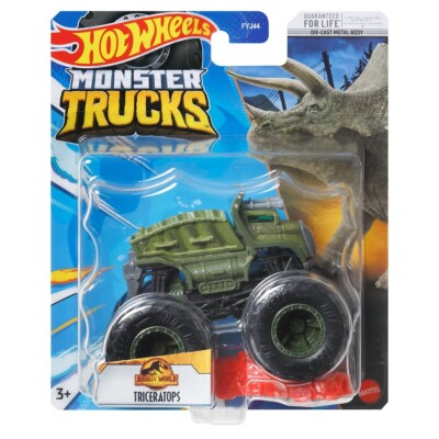 Hot Wheels Monster Trucks Jurassic World Triceratops 2023