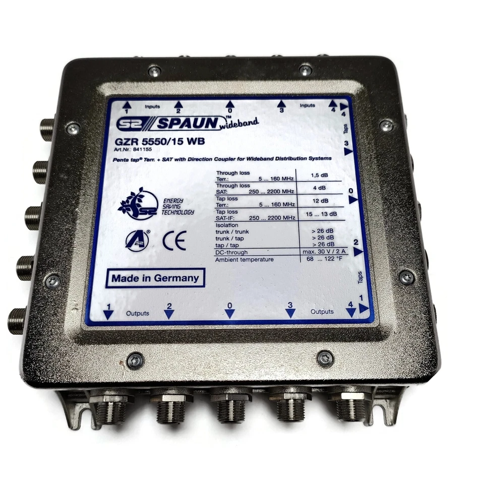 Spaun Penta tap Direction Coupler for Wideband Systems (GZR-5550-15WB) - Image 3 of 4