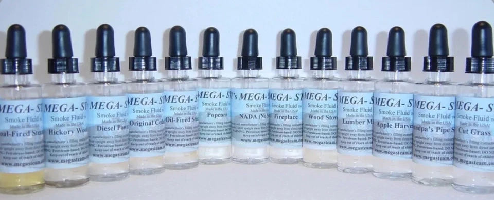 JT MEGA STEAM SCENTED SMOKE FLUID 2 OZ LIONEL MTH LGB AF O HO N G S GAUGE TRAIN - Image 2 of 2