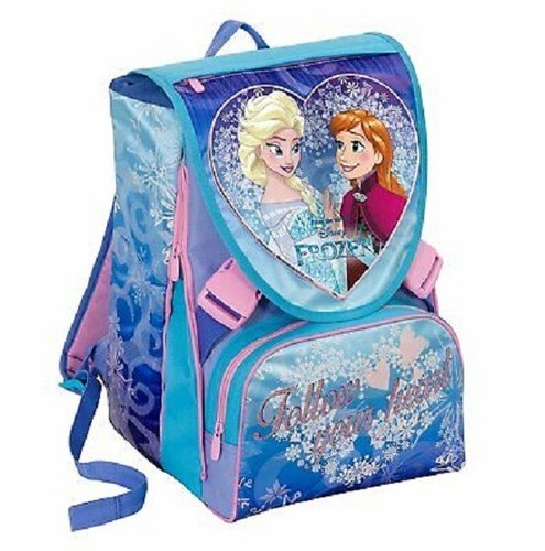 ZAINO SCUOLA elementare original disney ANNA ELSA di FROZEN con BAMBOLA  OMAGGIO | eBay