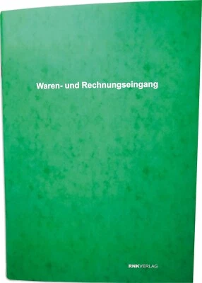 RNK VERLAG RNK Wareneingangsbuch 80 Seiten DIN A4 Nettoverbuchung 30013